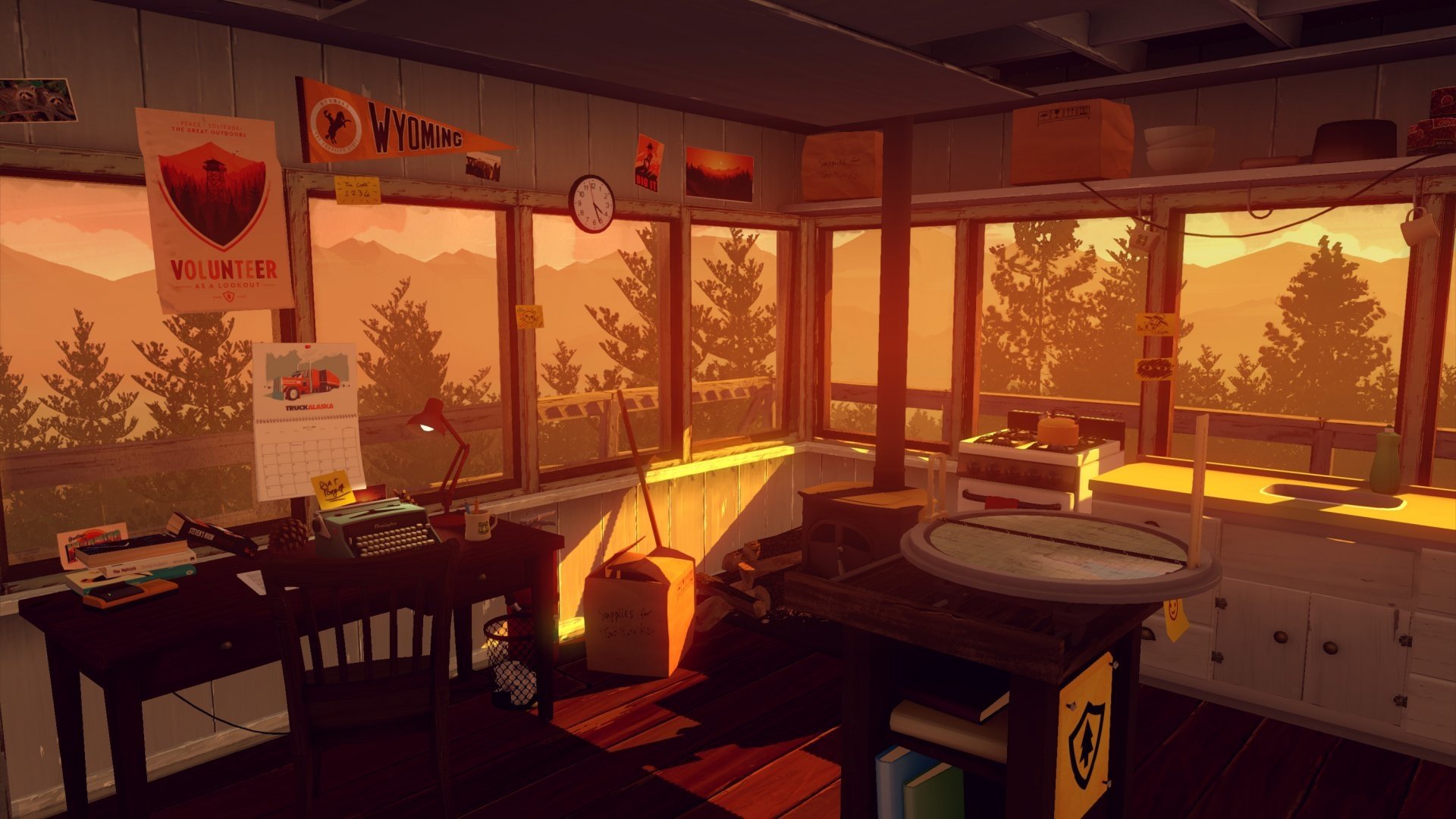 Firewatch indie video game - inside the tower | Content marketing for indie video game developers