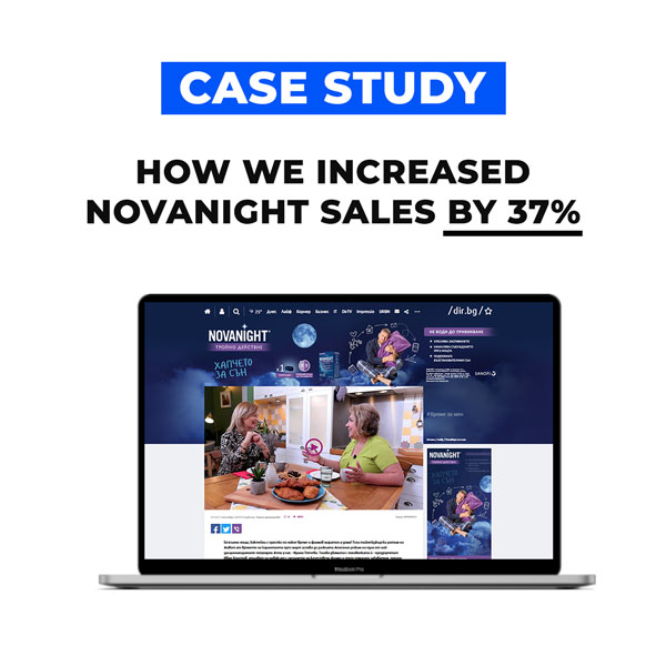 Novanight case study - how we grew sales by over 37%