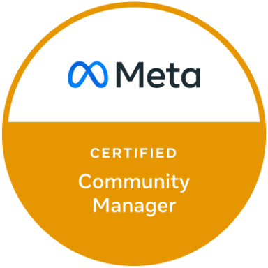 Meta Blueprint Community Manager Badge