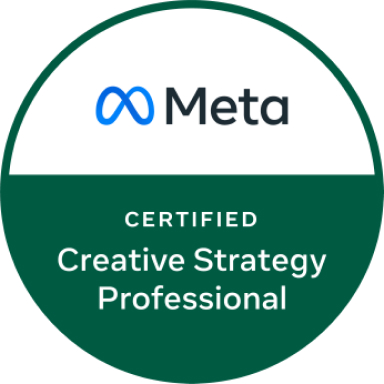 Meta Creative Strategy Professional Badge