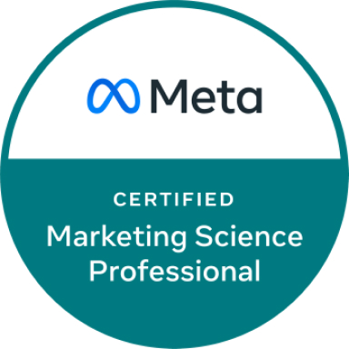 Meta Blueprint Marketing Science Professional Badge